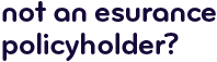 Not an Esurance policyholder?