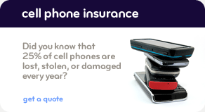 Cell phone insurance