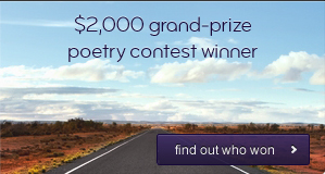 $2,000 grand-prize poetry contest winner