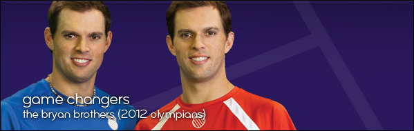 Game changers - the Bryan brothers (2012 Olympians)