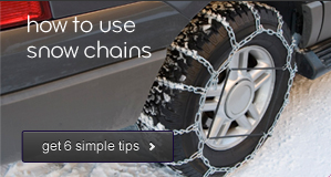 How to use snow chains. Get 6 simple tips